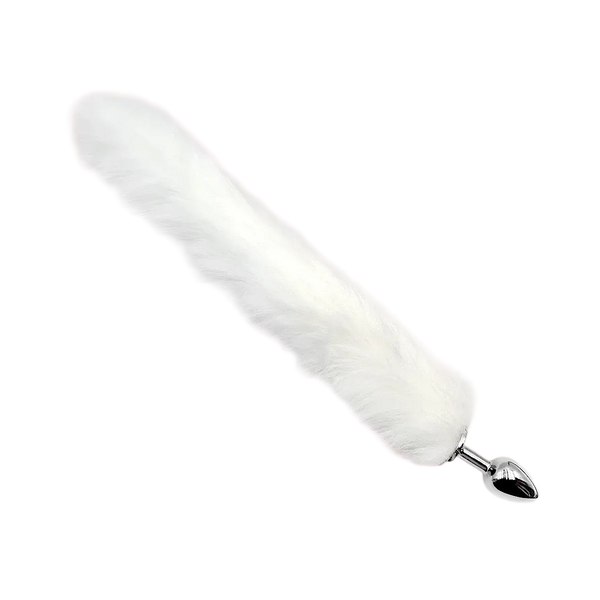 Snowbound Mishchief Fox Tail Steel Plug