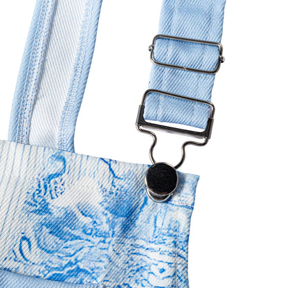 Fishie Crackers Adjustable Overalls