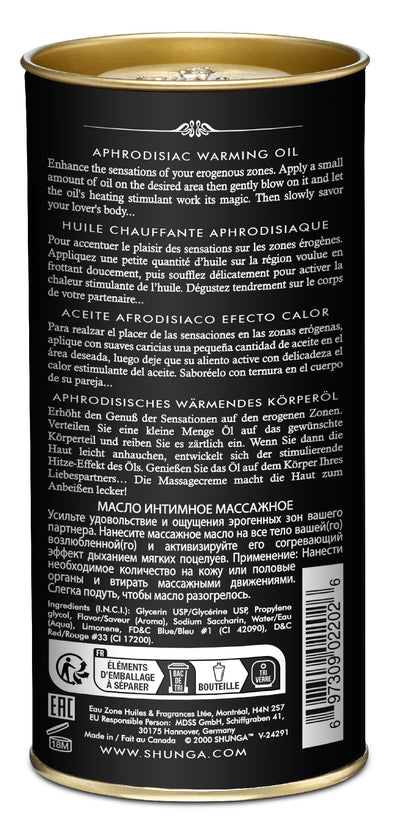 Aphrodisiac Warming Oil - Exotic Fruits