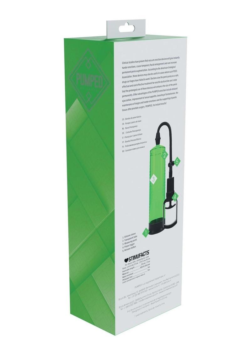 Pumped Basic Resistant Silicone Penis Pump