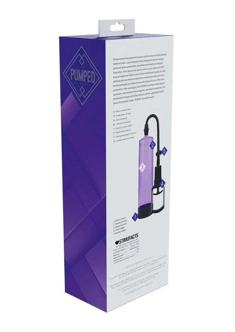 Pumped Basic Resistant Silicone Penis Pump - Puppy's Aesthetics