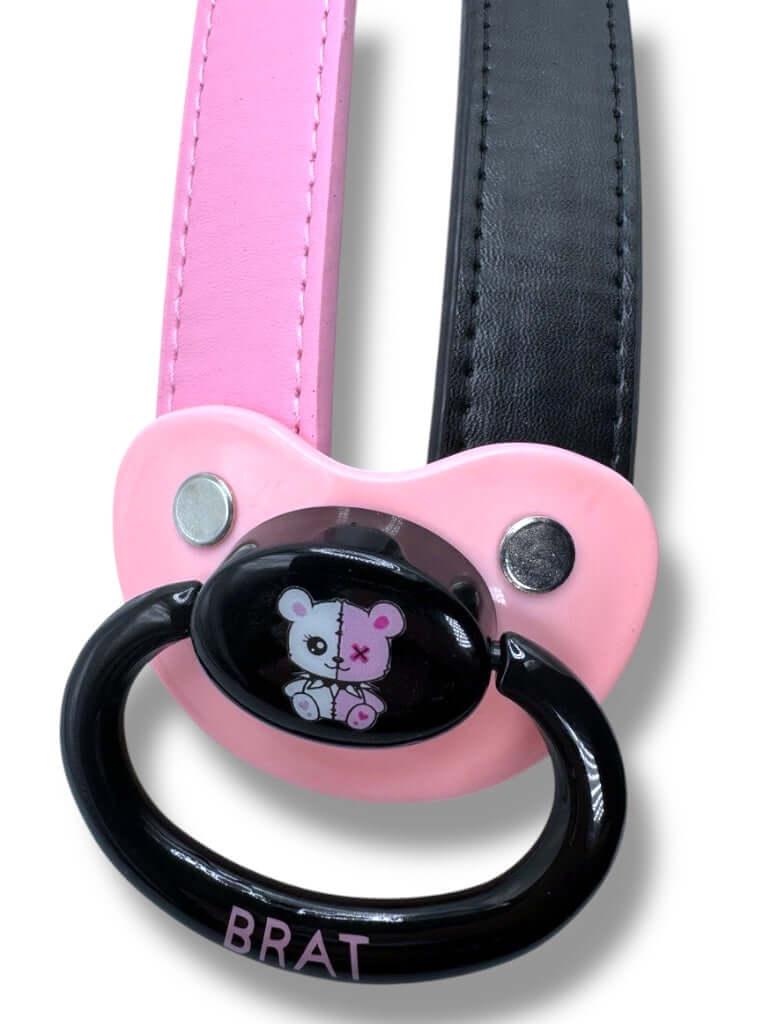 Brat Mismatch Pacifier Gag - Puppy's Aesthetics