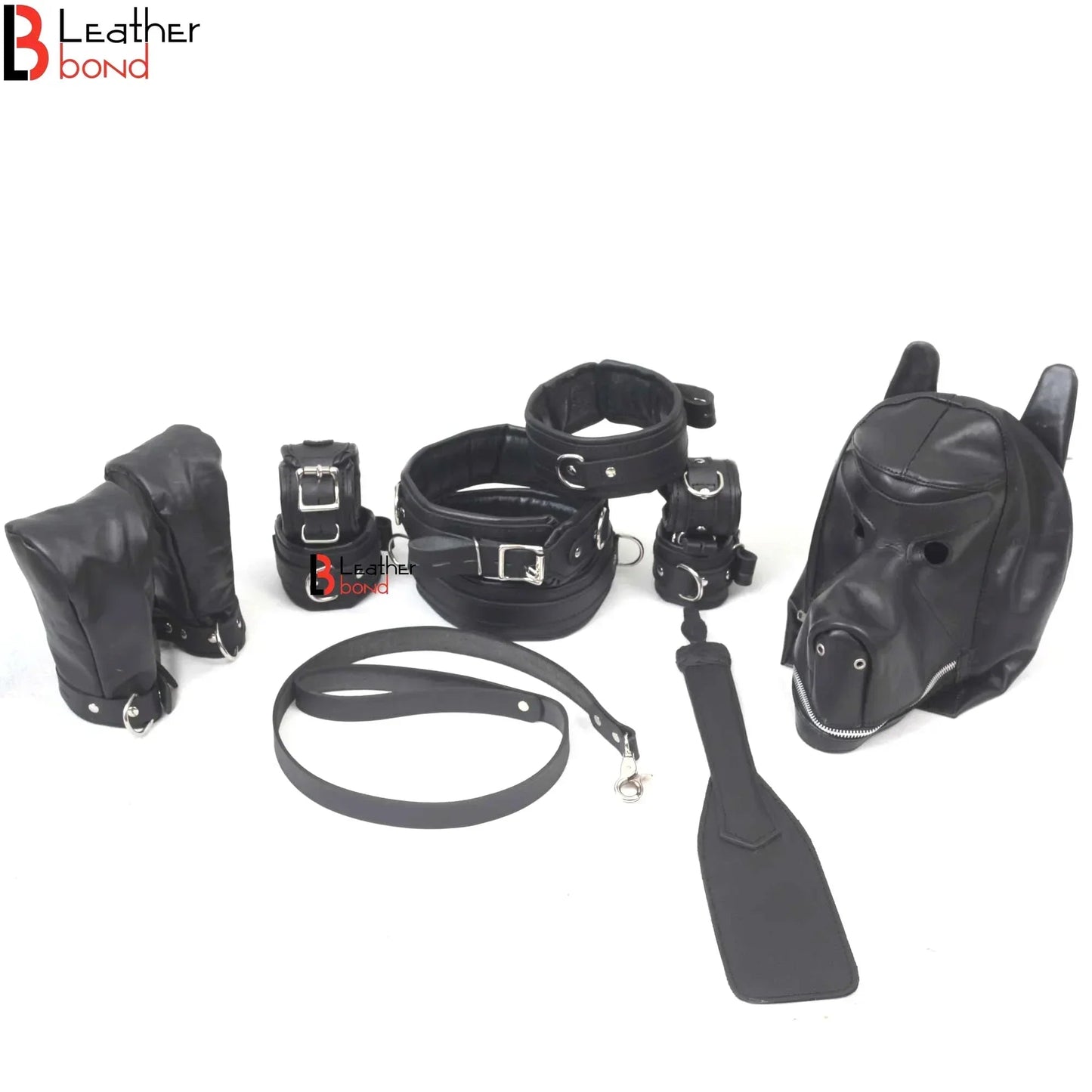 Puppy Play Animal Role Bondage Kit 5-Piece
