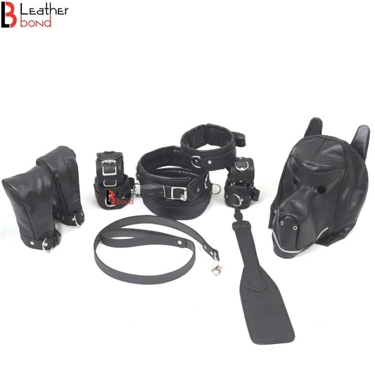 Puppy Play Animal Role Bondage Kit 5-Piece