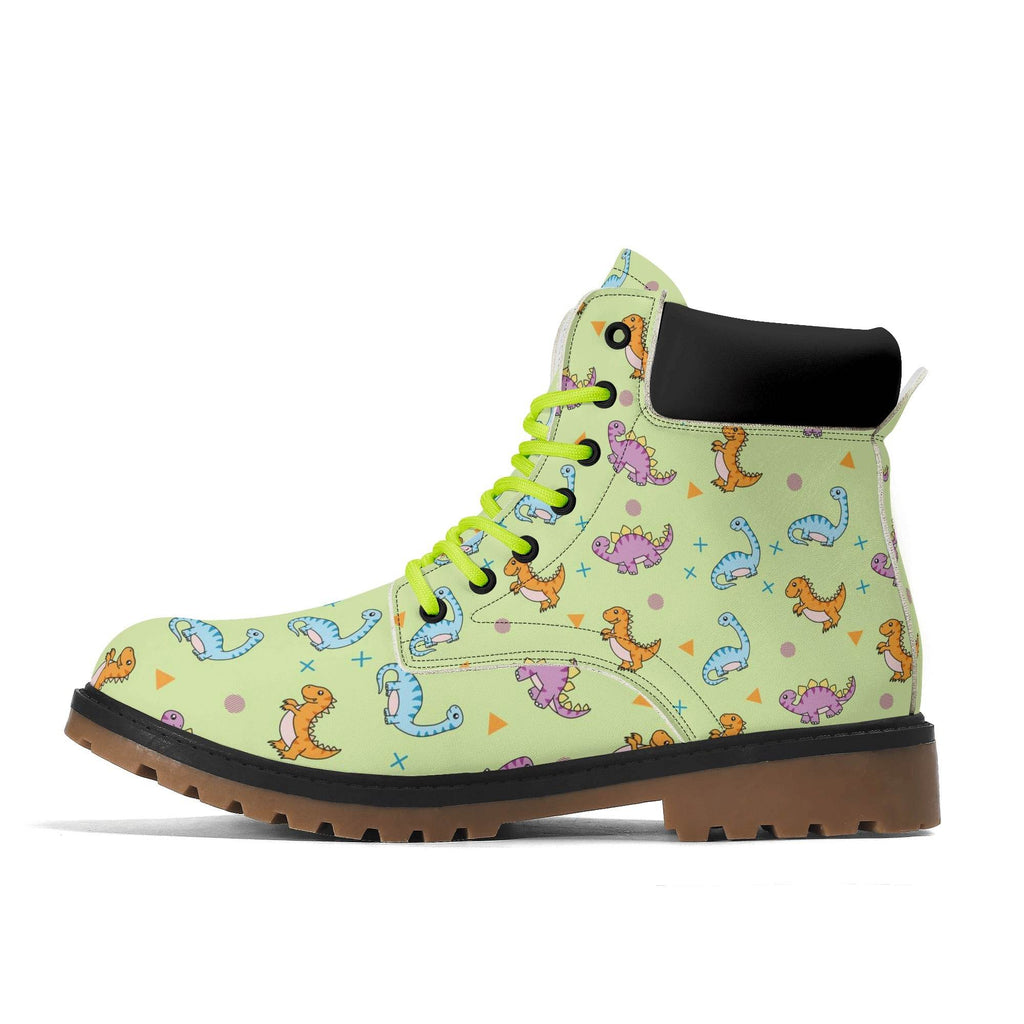 Stompasaurus Unisex Upgraded Leather Boots - Puppy's Aesthetics