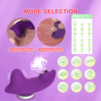 App Vibrator Bluetooth Remote Control Sucker (Colors) - Puppy's Aesthetics