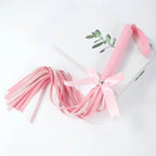 Kawaii Pink PU Leather Bow Flogger (Colors) - Puppy's Aesthetics