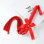 Kawaii Pink PU Leather Bow Flogger (Colors) - Puppy's Aesthetics