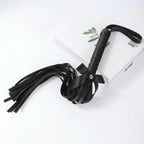 Kawaii Pink PU Leather Bow Flogger (Colors) - Puppy's Aesthetics