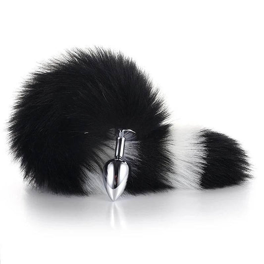 Soft Stripes Anal Tail - Puppy's Aesthetics