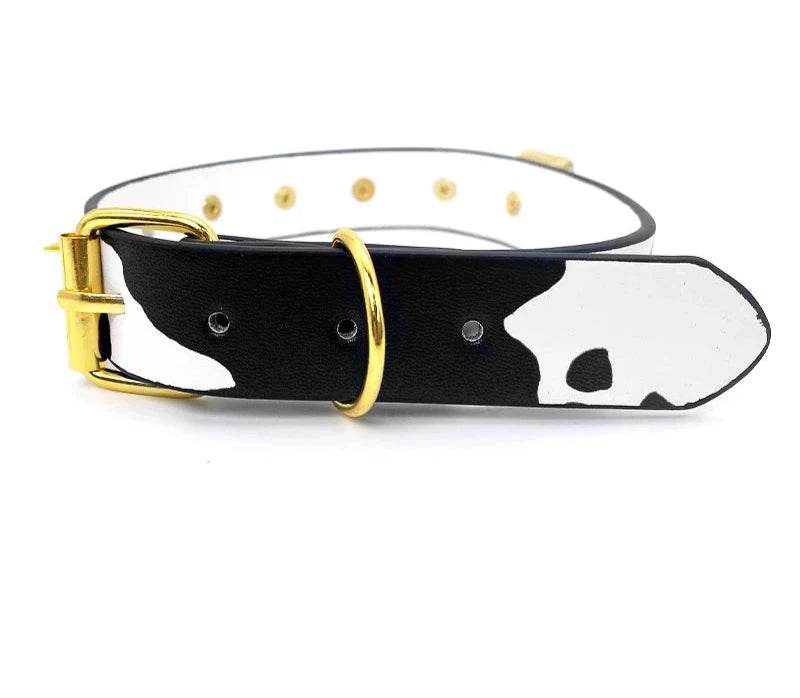 Sexy Moo Moo PU Leather Collar - Puppy's Aesthetics