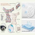 XL/XXL Adorable Fox Adult Cloth Diaper (Colors) - Puppy's Aesthetics