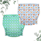 XL/XXL Adorable Fox Adult Cloth Diaper (Colors) - Puppy's Aesthetics