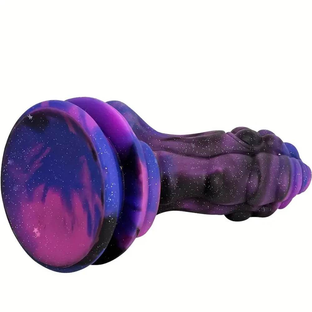 Purple Galaxy Dragon Dildo (Colors) - Puppy's Aesthetics