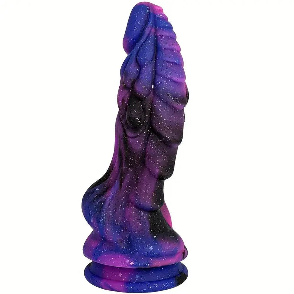 Purple Galaxy Dragon Dildo (Colors) - Puppy's Aesthetics