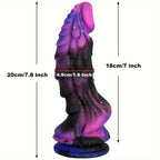 Purple Galaxy Dragon Dildo (Colors) - Puppy's Aesthetics