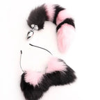 40cm Kawaii Plush Ears & Tail Set (Colors) - Puppy's Aesthetics