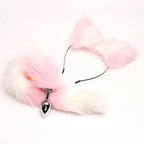 40cm Kawaii Plush Ears & Tail Set (Colors) - Puppy's Aesthetics