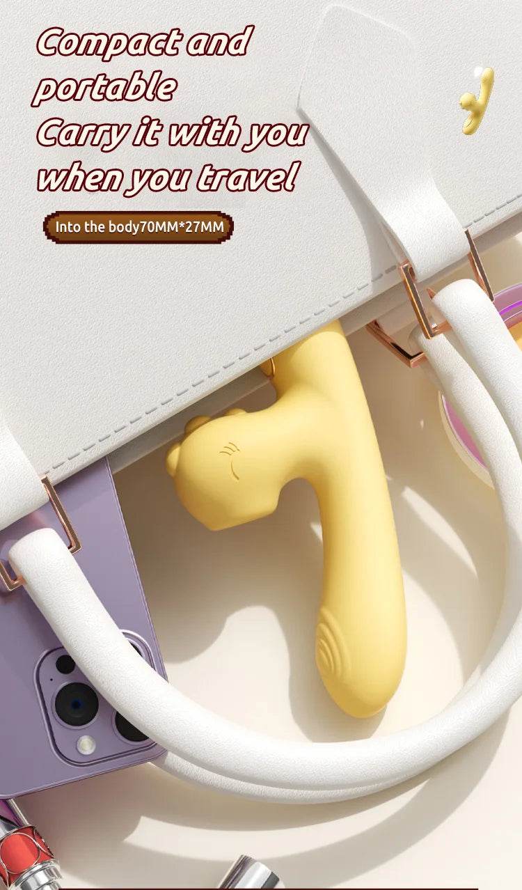 Kawaii Dino Sucking Mini Vibrator - Puppy's Aesthetics