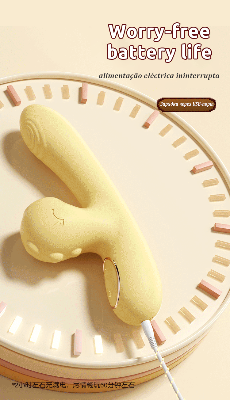 Kawaii Dino Sucking Mini Vibrator - Puppy's Aesthetics