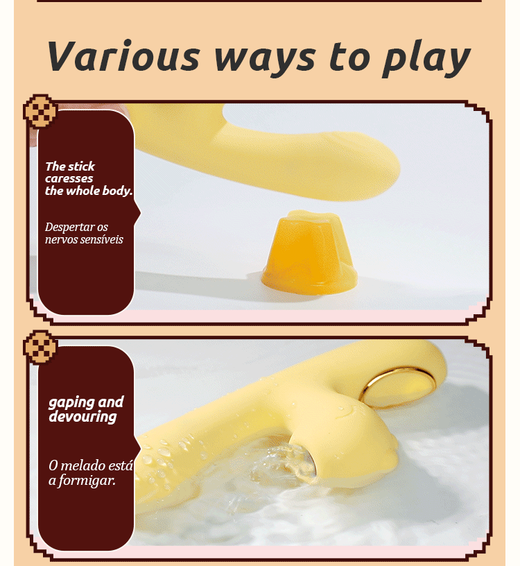 Kawaii Dino Sucking Mini Vibrator - Puppy's Aesthetics