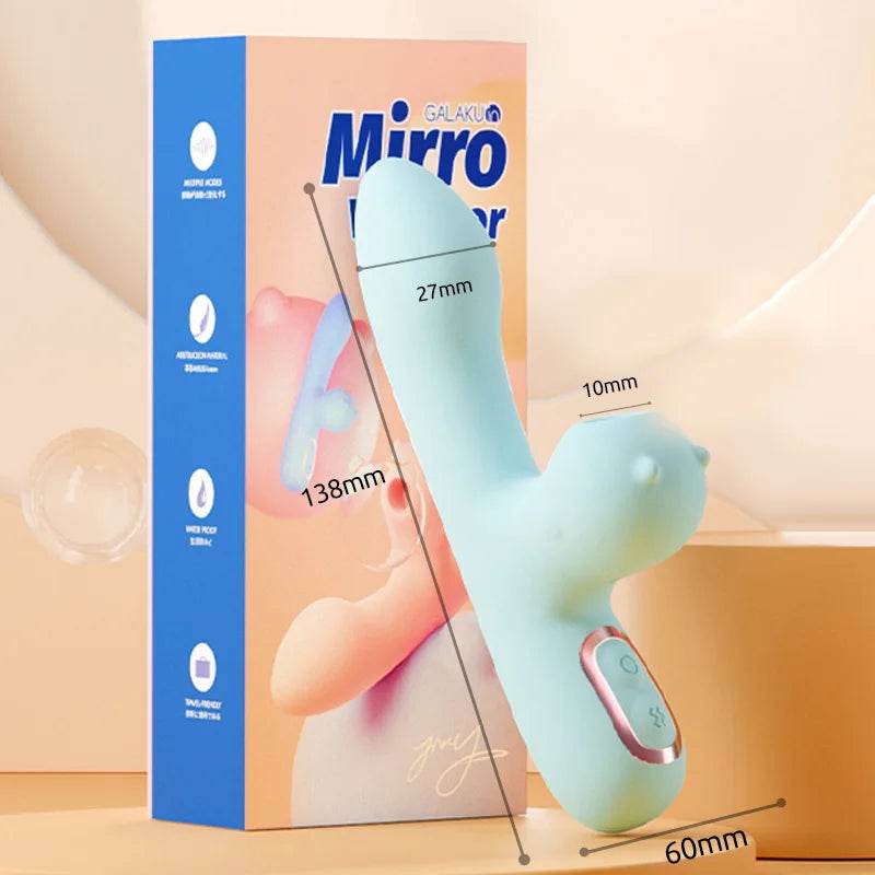Kawaii Dino Sucking Mini Vibrator - Puppy's Aesthetics
