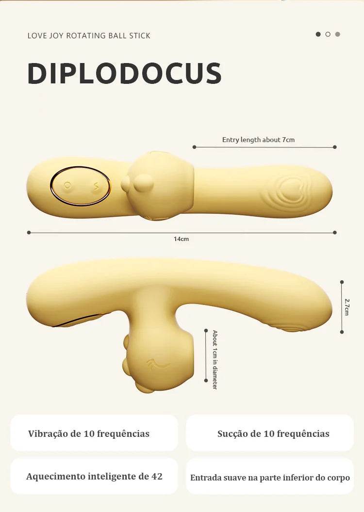 Kawaii Dino Sucking Mini Vibrator - Puppy's Aesthetics