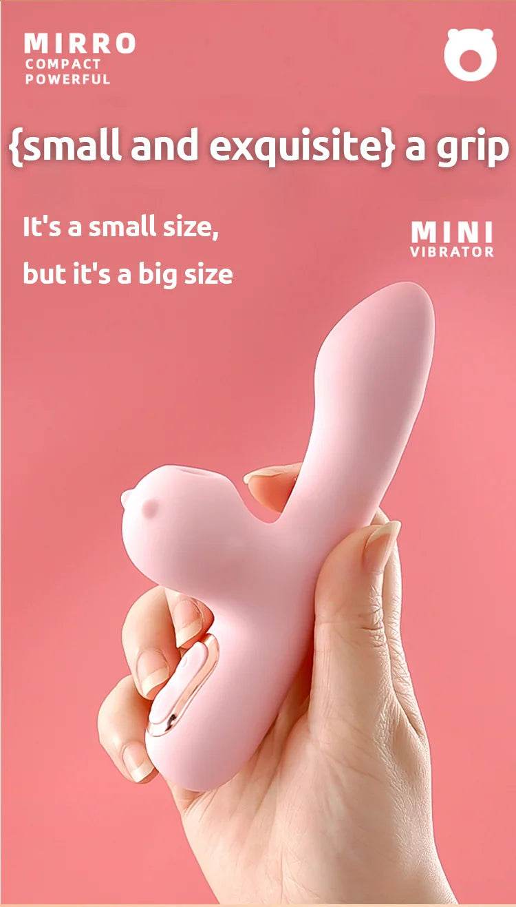 Kawaii Dino Sucking Mini Vibrator - Puppy's Aesthetics