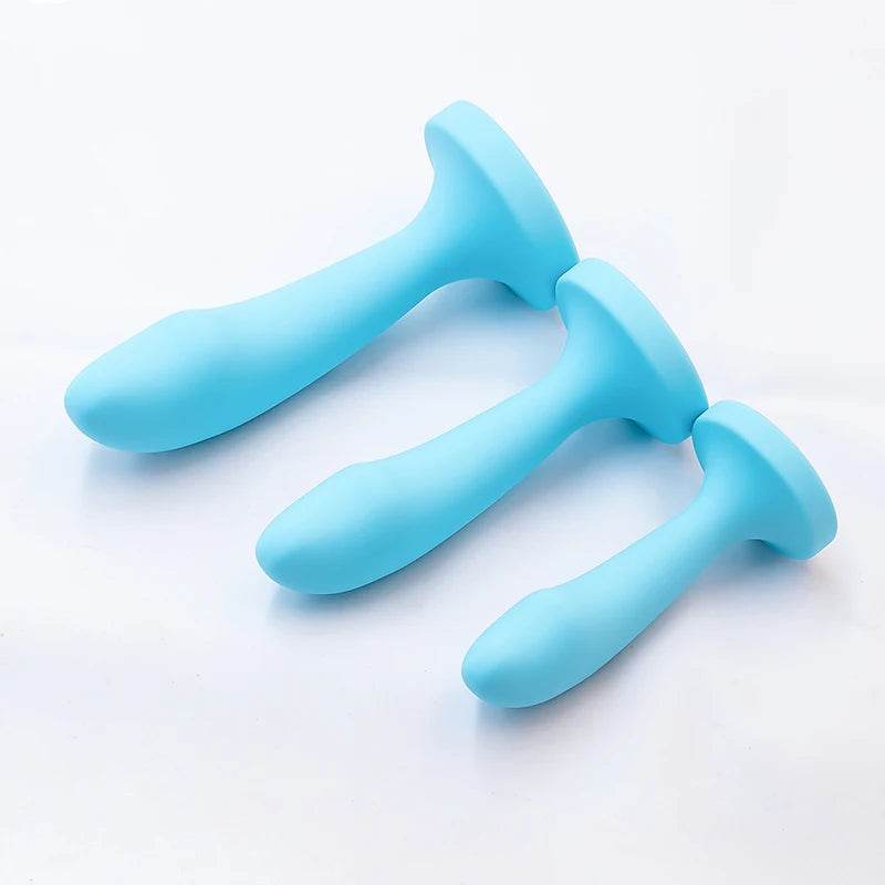 Cute Silicone Anal Plug Gem Base (Colors) - Puppy's Aesthetics