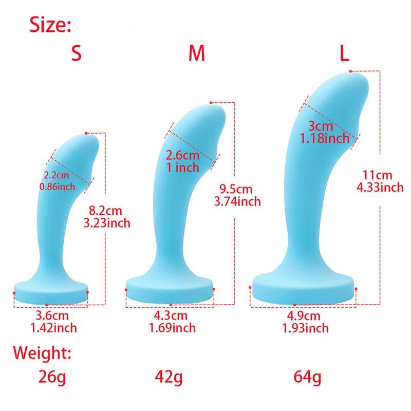 Cute Silicone Anal Plug Gem Base (Colors) - Puppy's Aesthetics
