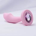 Cute Silicone Anal Plug Gem Base (Colors) - Puppy's Aesthetics