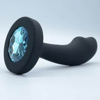 Cute Silicone Anal Plug Gem Base (Colors) - Puppy's Aesthetics