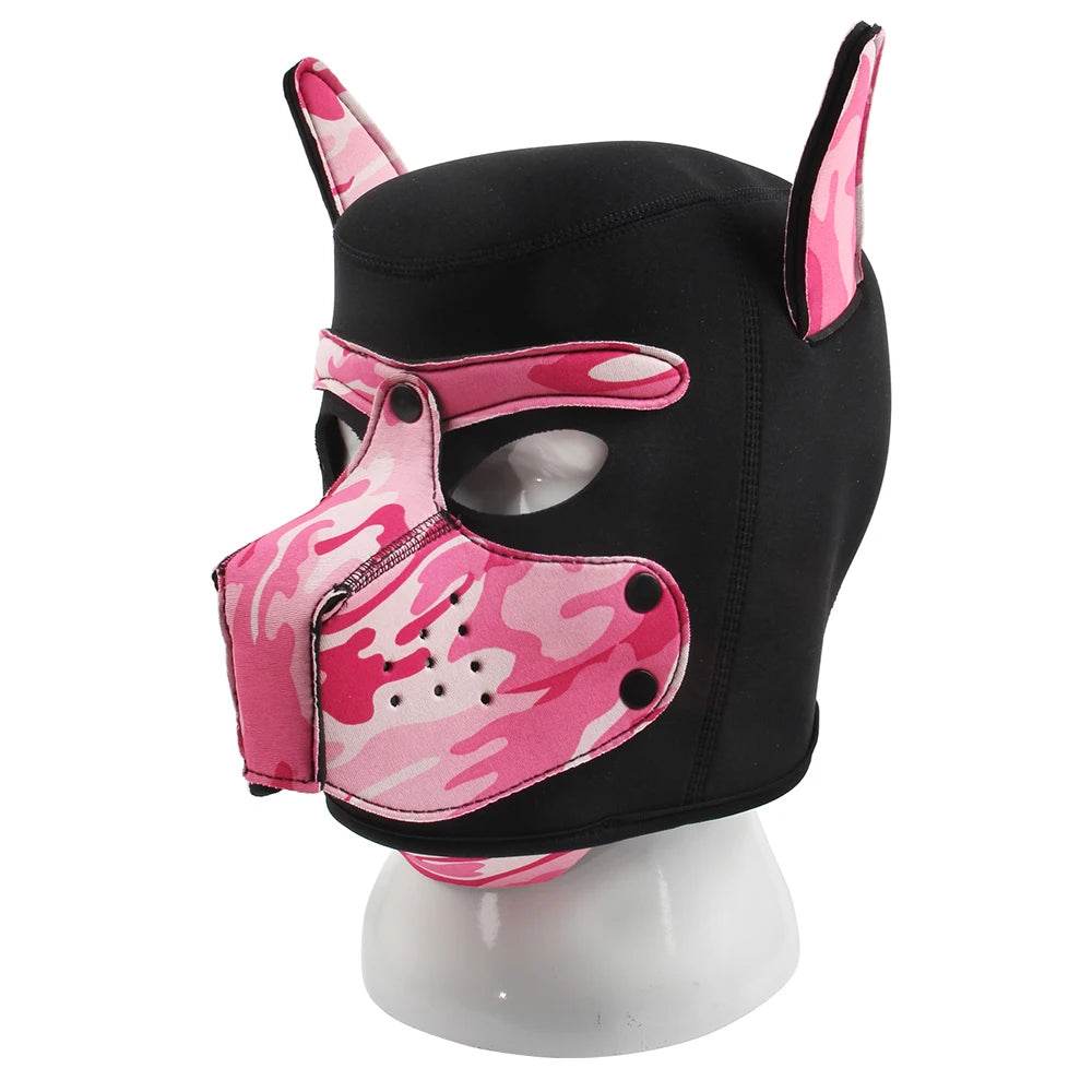 Fetch & Play Pup Mask (Colors) - Puppy's Aesthetics
