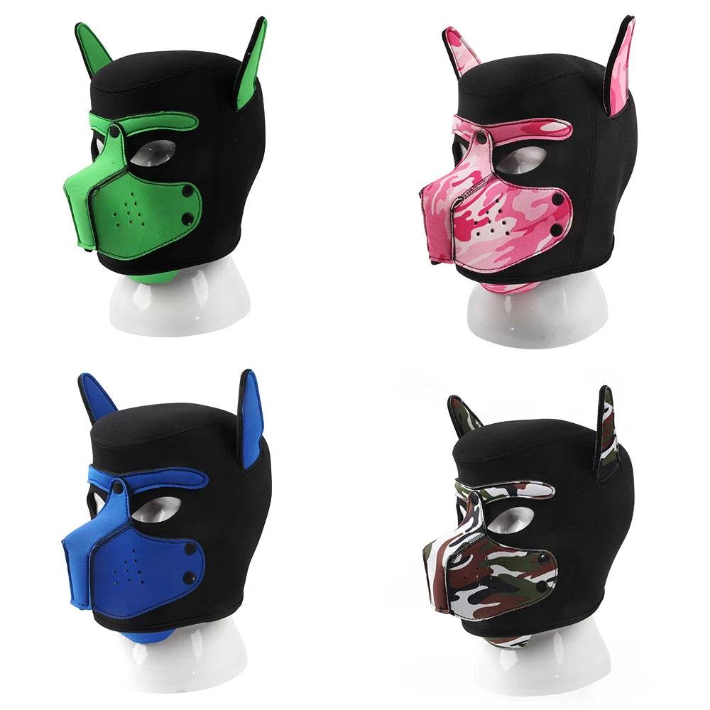 Fetch & Play Pup Mask (Colors) - Puppy's Aesthetics