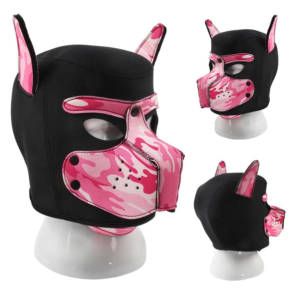 Fetch & Play Pup Mask (Colors) - Puppy's Aesthetics