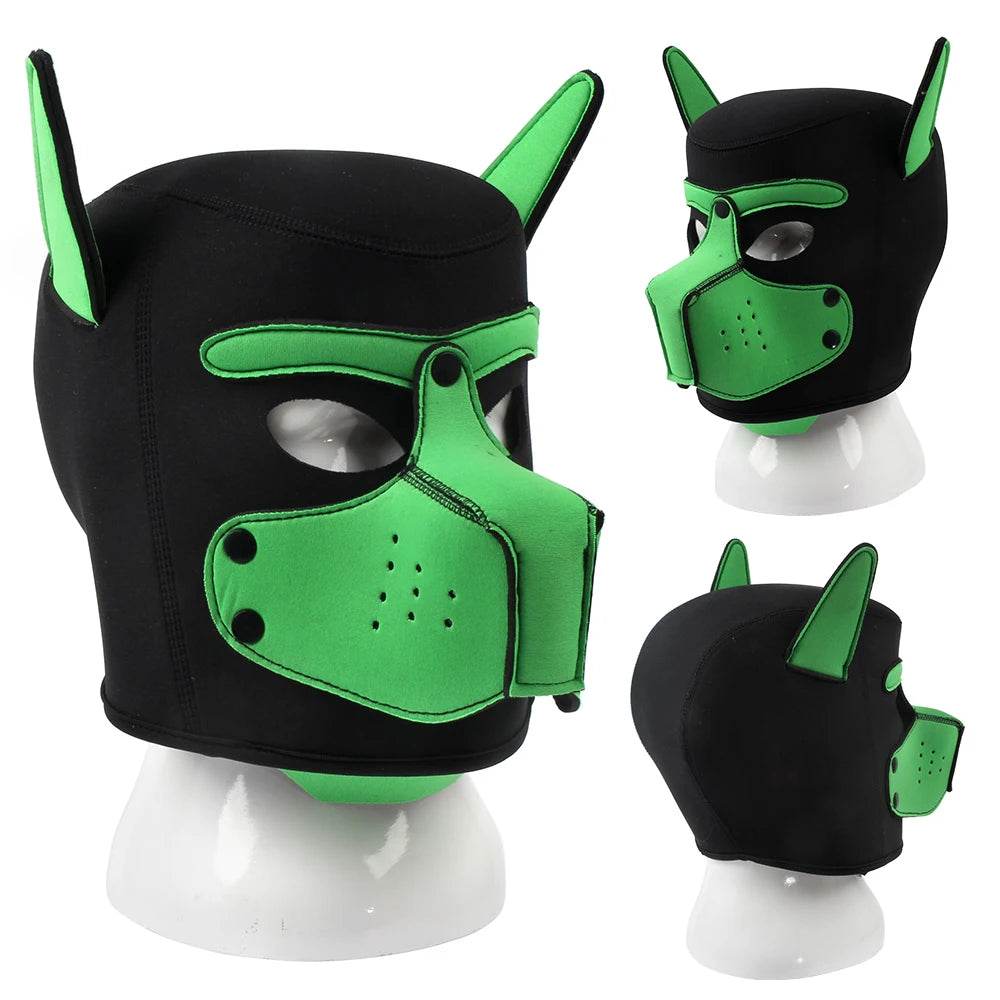 Fetch & Play Pup Mask (Colors) - Puppy's Aesthetics