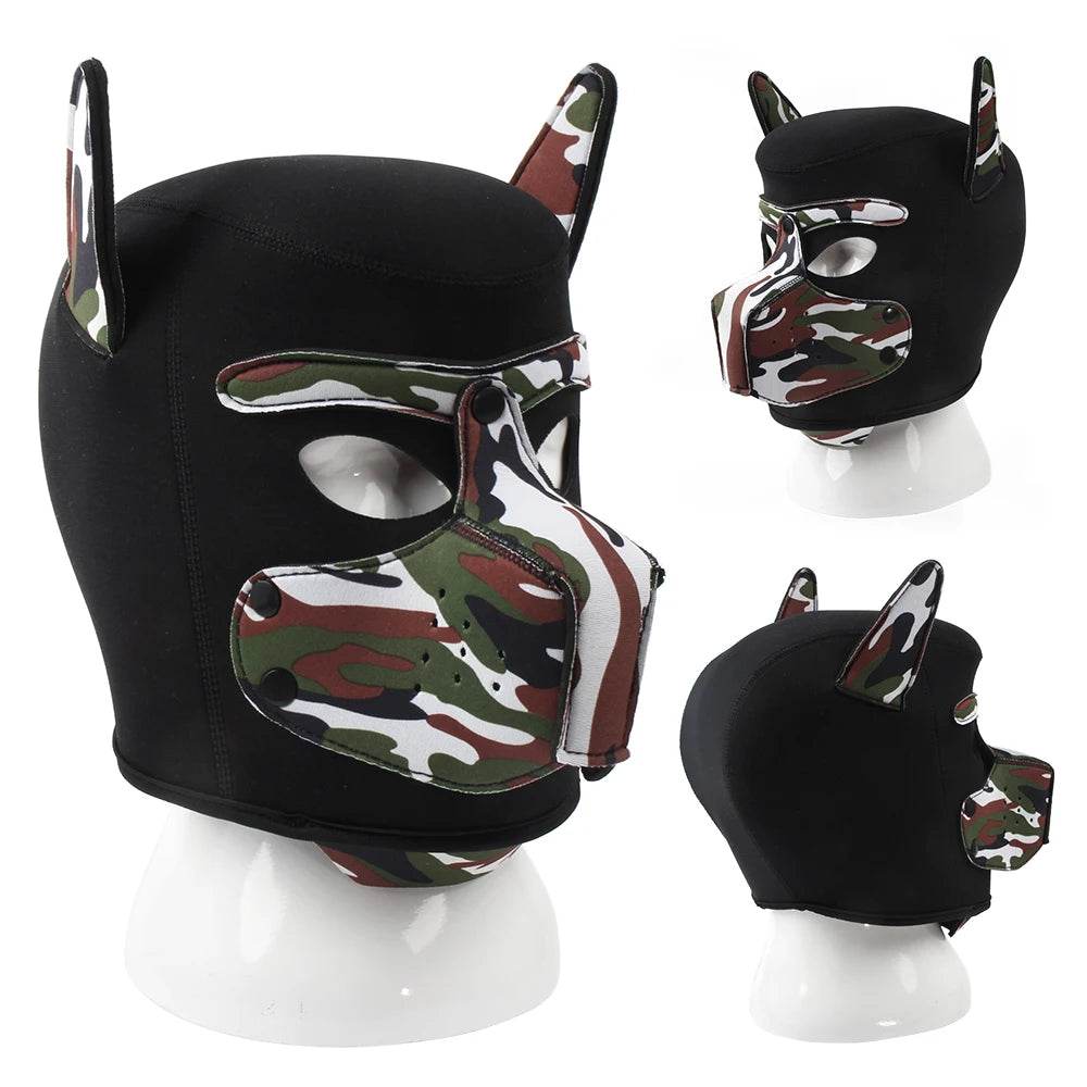 Fetch & Play Pup Mask (Colors) - Puppy's Aesthetics