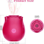 Powerful Gentle Sucking-Rose Vibrator Toy - Puppy's Aesthetics