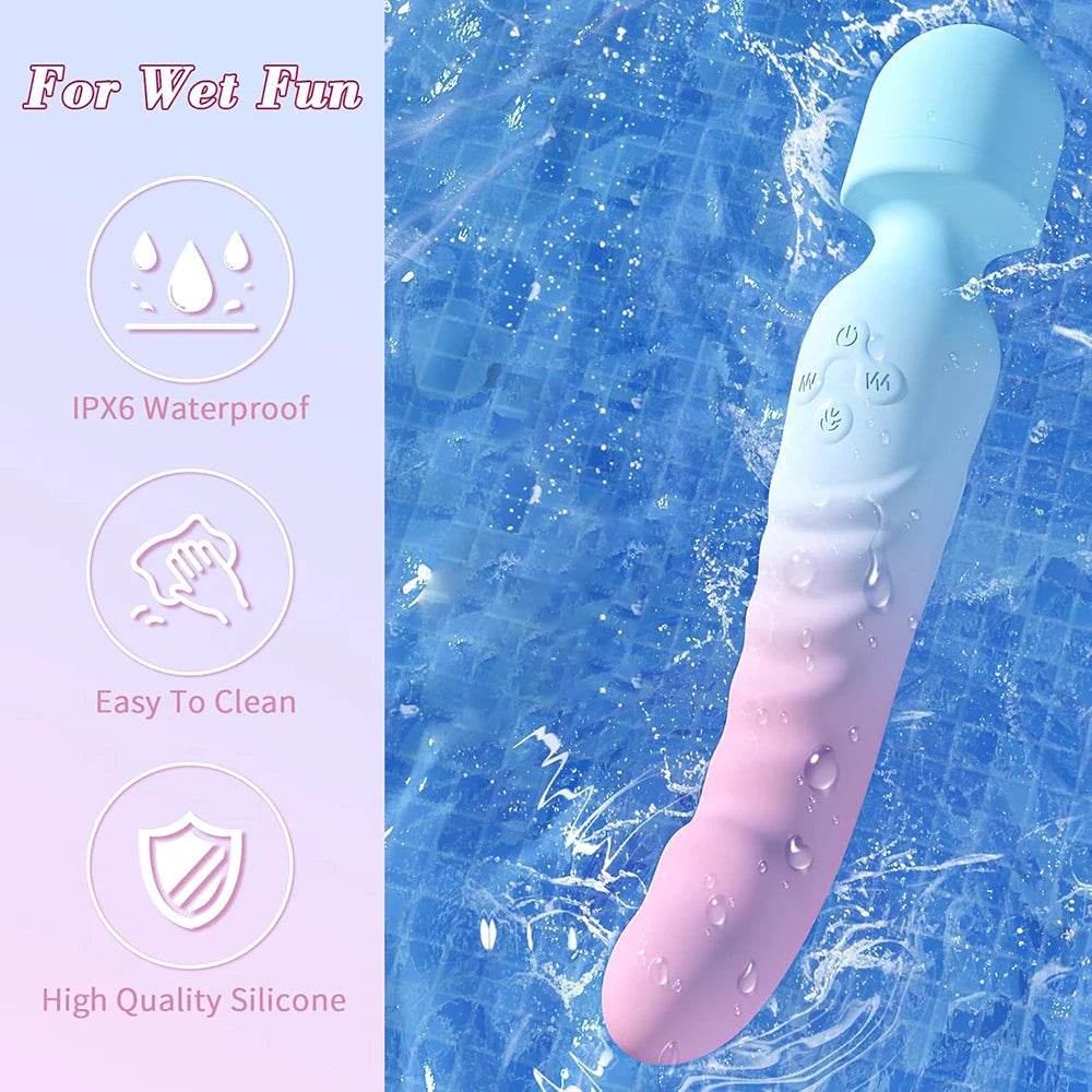 Sweet Pastel Powerful AV Vibrator - Puppy's Aesthetics