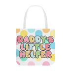 Daddys Little Helper Cloth Tote Bag - Puppy's Aesthetics