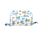 Cozy Blue Bear Large Diaper Bag - Puppy's Aesthetics