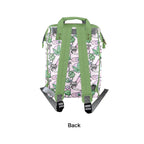 Pink Cannabis Large Diaper Bag - Puppy's Aesthetics