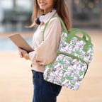 Pink Cannabis Large Diaper Bag - Puppy's Aesthetics