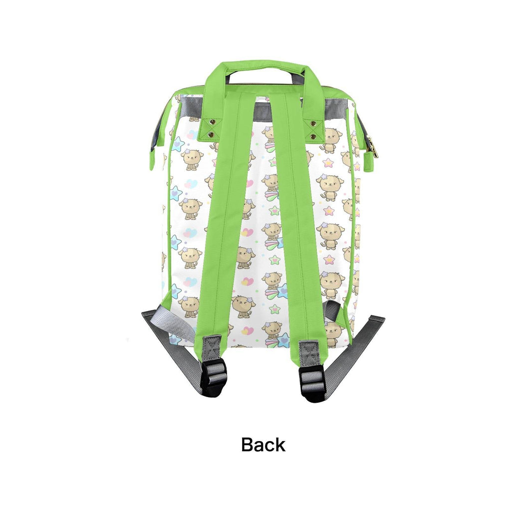 Wish Upon A Puppy Large Diaper Bag - Puppy's Aesthetics