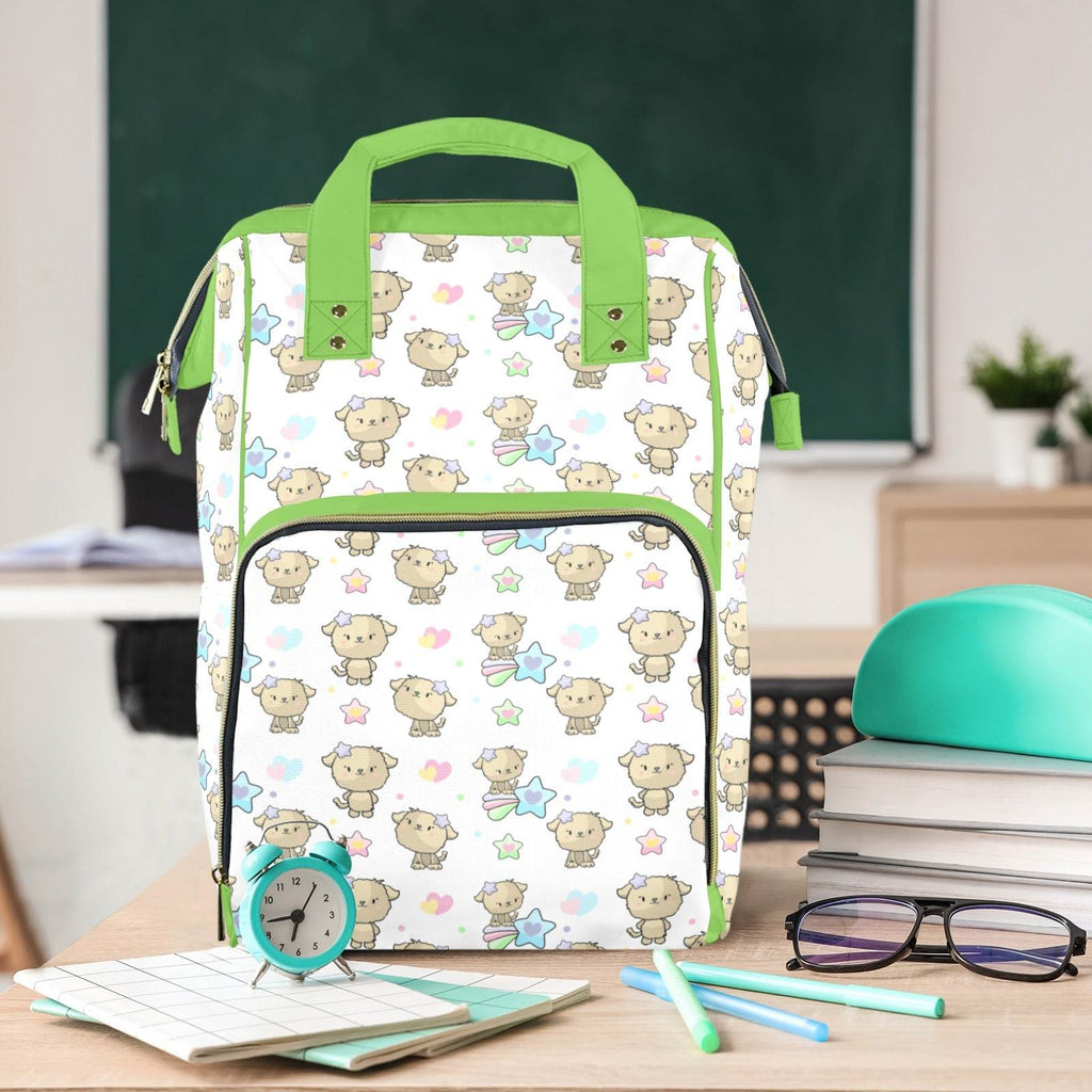 Wish Upon A Puppy Large Diaper Bag - Puppy's Aesthetics