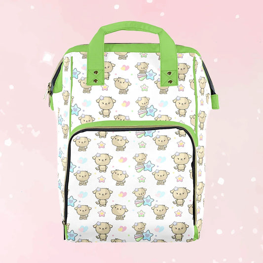 Wish Upon A Puppy Large Diaper Bag - Puppy's Aesthetics