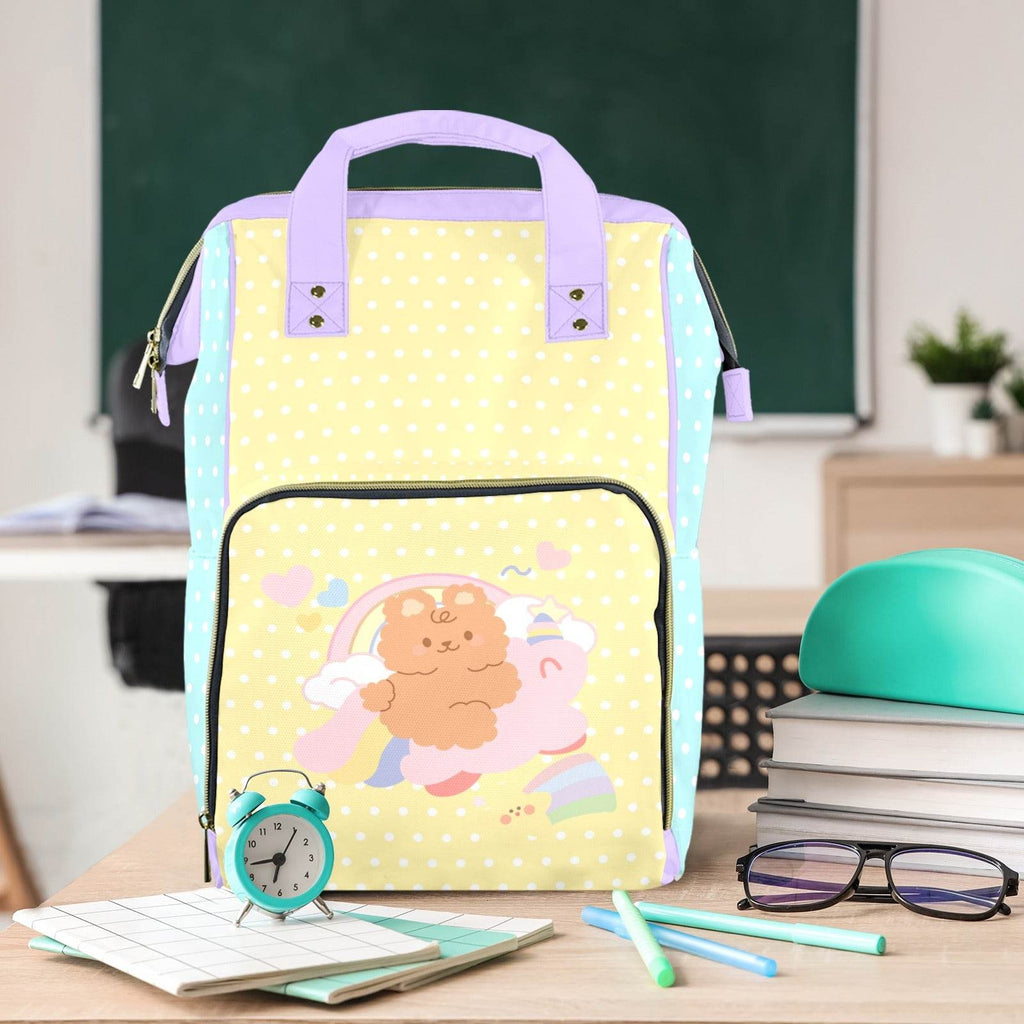 Whimsy Gallop Large Diaper Bag - Puppy's Aesthetics