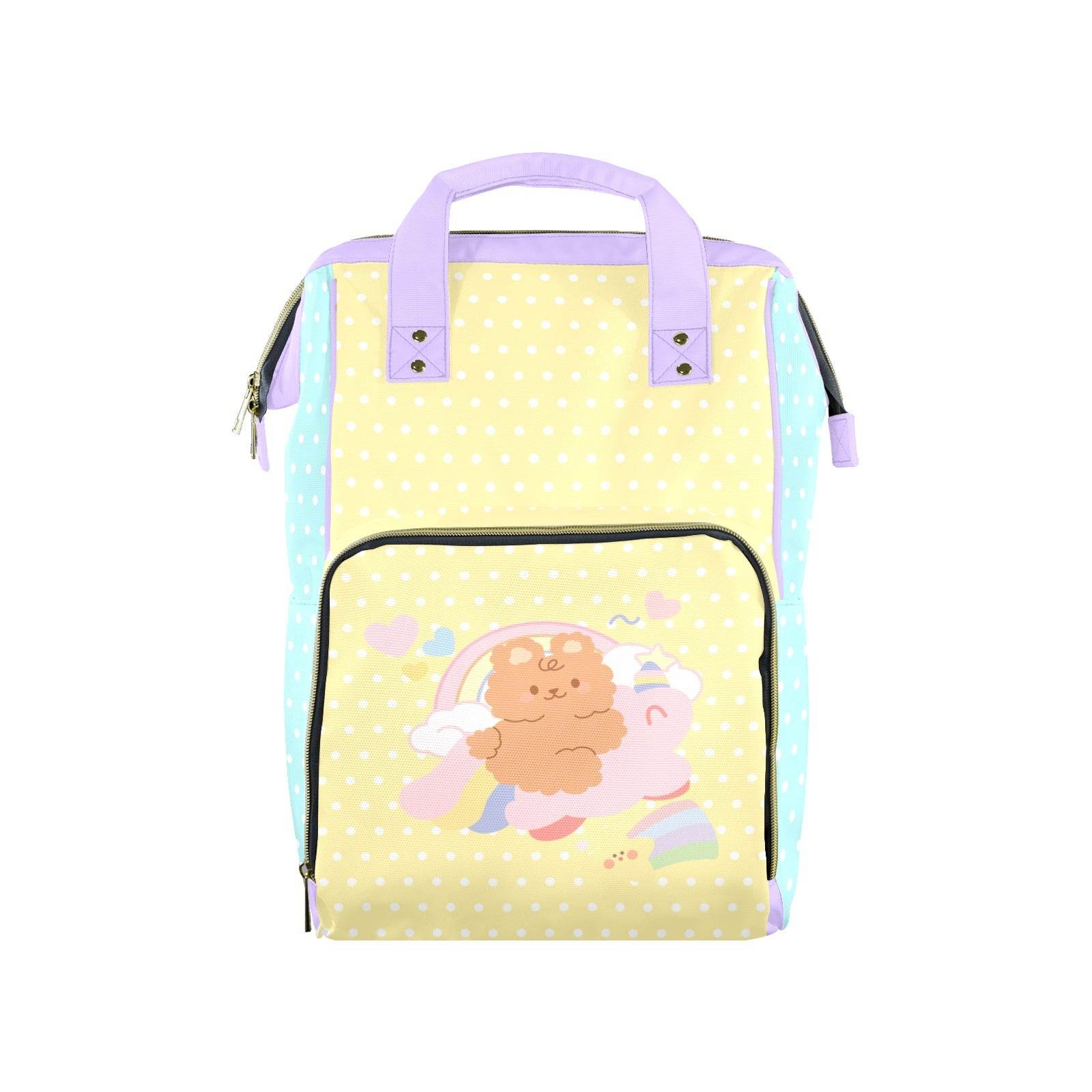 Whimsy Gallop Large Diaper Bag - Puppy's Aesthetics