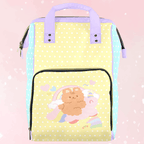Whimsy Gallop Large Diaper Bag - Puppy's Aesthetics