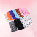 Adult Snap-Button Adjustable Diaper (Colors) - Puppy's Aesthetics